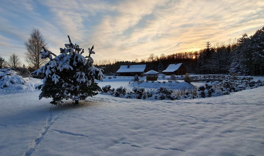 Mūsų sodyba žiemą